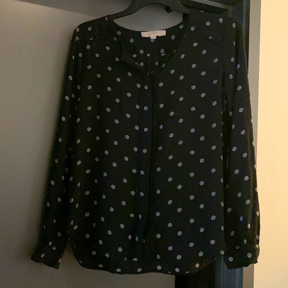 Loft Button-Down Blouse - Size XS